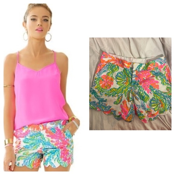 Lilly Pulitzer Pants - Lilly Pulitzer buttercup shorts casa marina 2